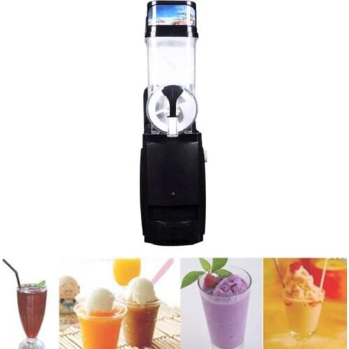 Single Cylinder Snow Melting Machine Commercial Single Can Smoothie Cold Drink Machine 110V 220V