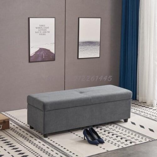 Simple washable shoe changing stool sofa pedal stool cloth clothing store manager bench fitting room rest shoe changing stool