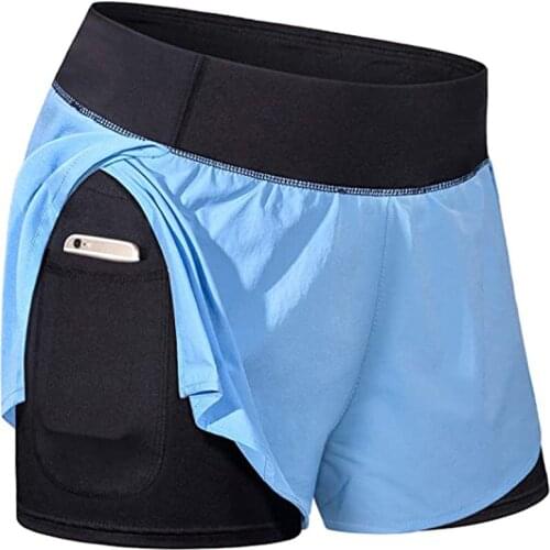 Sexy Womens Yoga Shorts High Waist Sports Shorts Athletic Gym Brief Workout Fitness tight-hip Leggings Breathable Sport Wear