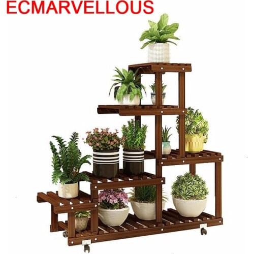 Flores Saksi Standi Estanteria Para Plantas Ladder Living Room Outdoor Dekoration Stojak Na Kwiaty Flower Shelf Plant Stand