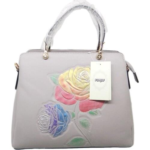 TEAEGG Women Cow Leather Alligator embossed handbag Lady Real Leather Crossbody bag Female single shoulder Bag