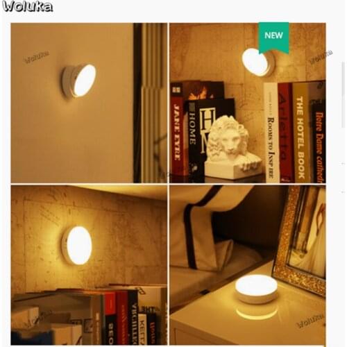 Smart body sensor small night light Led energy-saving dormitory remote control usb bedroom sleep light CD50 W06