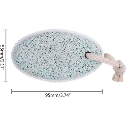 Y1UF 1PC Foot Stone File Exfoliating Natural Lava Stone Tank Foot Massage Pumice