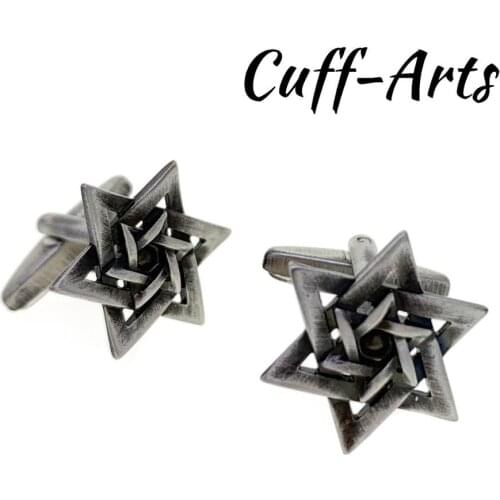 Cufflinks for Men Star Jewish Religion Cufflinks Gifts for Men Gemelos Gemelli Spinki by Cuffarts C10455