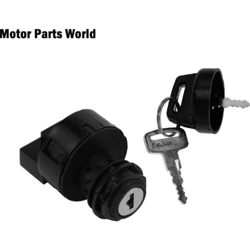 1 X Motorcycle Black 6-pin Plug Ingnition Key Switch Kits For Polaris Sportsman 500 2000 2001 For ATV Go-Kart E3 I-6