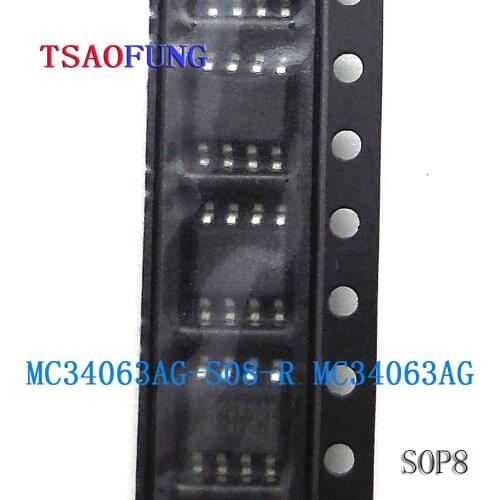 5Pieces MC34063AG-S08-R MC34063AG MC34063 SOP8 Integrated Circuits Electronic Components