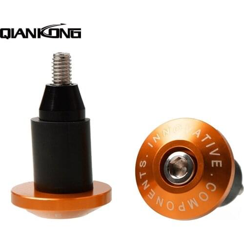 22mm 7/8"" Handbar CNC Aluminum Motorcycle Hand Grips Handlebar handle bar Grips Bar Ends Plug Slider for honda cbr 600 f2 cbr