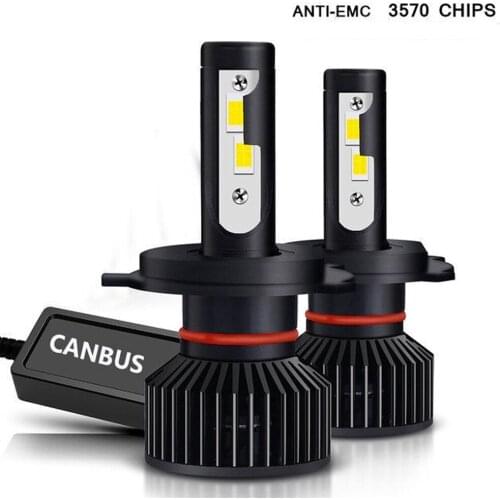 Muxall Car Lights CSP 30000LM Canbus H4 LED H7 H11 LED Lamp Car Headlight Bulbs H1 H8 H9 9005 9006 HB4 Turbo LED Bulbs 12V 6000K