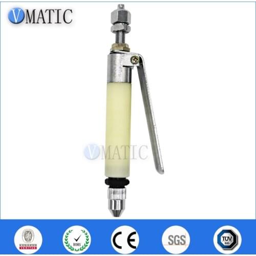 Free Shipping Small Manual Control Pneumatic Needle Off Small Flow Valve For Medium / Low Viscosity Liquid