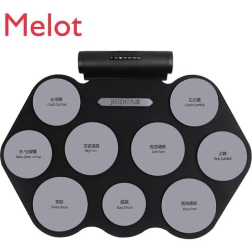 Game Hand Roll Electronic Drum Home Drum Kit Hand Practice Artifact Children Adult Beginner Portable Professional Birthday Gift