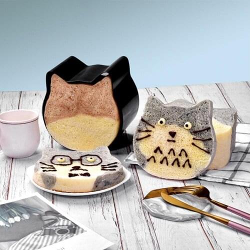 Japanese Cat Toast Box Mold Smooth And Non-stick Design Bread Baking Supplies Make Cute Cat Head Toast For Children