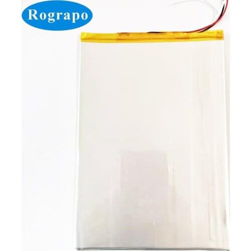 New Battery For Teclast X10 Tablet PC Accumulator 3.7V Li-Polymer Replacement Batterie 3-wire