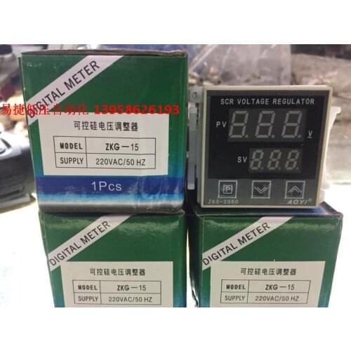New Original ZKG-15 thyristor voltage regulator ZKG-2000 regulator table online regulator