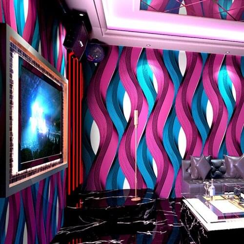 Beibehang papel de parede Golden Yellow Gold Red Restaurant Hotel KTV Wallpaper Wedding room golden three - dimensional