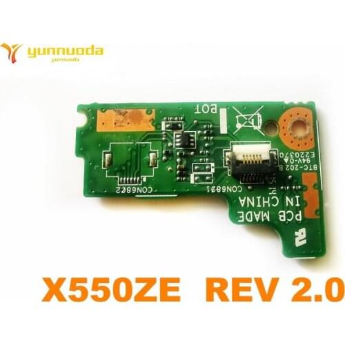Original for ASUS X550ZE switch POWER board X550ZE REV 2.0 tested good free shipping