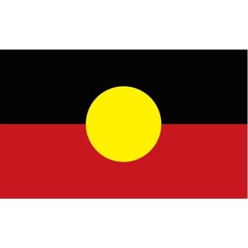 90x150cm Australian Aboriginal Flag Outdoor Polyester