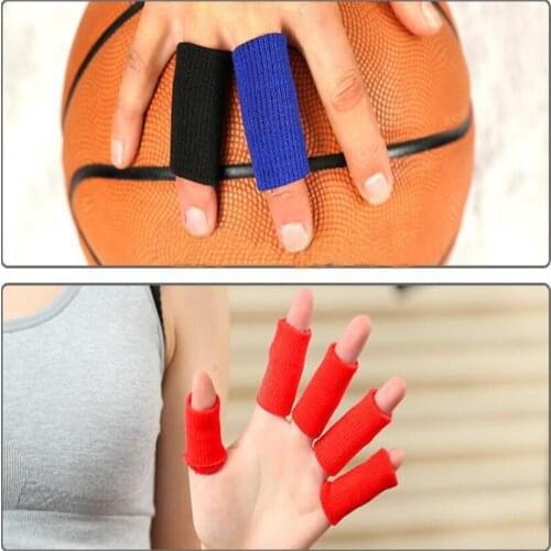 Finger Sleeve Split Protector For Support Compression Protection Brace Basketball Tennis and All Sports