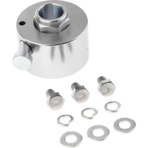 Universal 360 Degree Car Vehicle 3 Hole Steering Wheel Quick Release Disconnect Hub Adapter