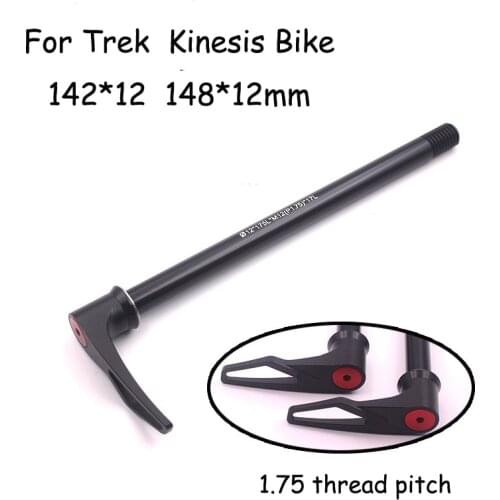 Bicycle Frame Shaft MTB Road Bike Quick Release Thru Axle Skewers For TP M12x1.75 Frame Thru Axel