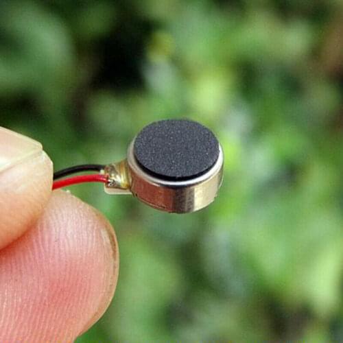 5PCS DC 3V-5V 4.2V Micro 0830 Vibration Motor Button Type Cell Phone Mobile Coin Flat Vibrator Vibrating for Sports Smartwatch