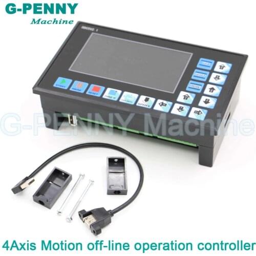 Free shipping! CNC 3 Axis 4Axis DDCSV2.1 off-line controller 500KHz off line control card for CNC Router Engraving Machine