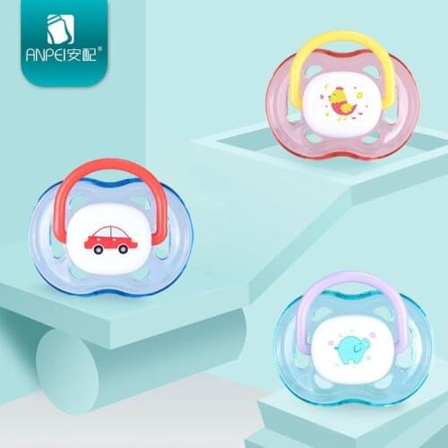 Baby pacifier wide caliber silicone pacifier pacifier