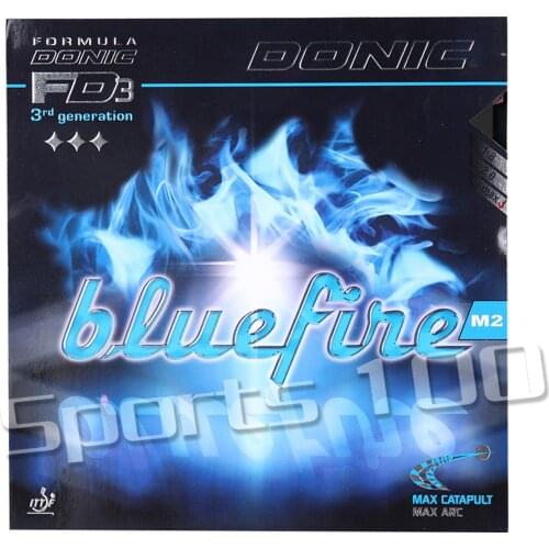 Donic Original Blue fire M2 Bluefire Pips-in BLUE SPONGE Table Tennis Rubber Strong Spin Pimples In Ping Pong Rubber