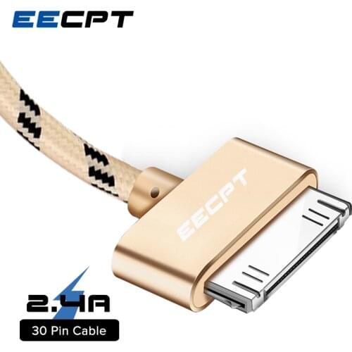 EECPT USB Cable for iPhone 4S 4 s 3GS Charging Data Sync Cable for iPad 1 2 3 iPod Nano iTouch 30 Pin Charger Adapter Data Cord