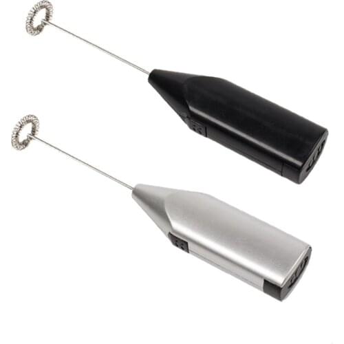 Electric Milk Frother Egg Beater Kitchen Drink Foamer Whisk Mixer Stirrer Coffee Cappuccino Creamer Whisk Frothy Blend Whisker