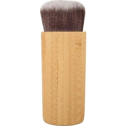 P82F LP Vinyl Record Cleaner Bamboo Handle Player Turntable Soft Cleaning Brush Tools