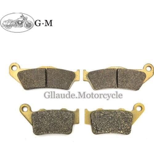 Motorcycle Front / Rear Brake Pads Sets For KTM LC4-E 640 Enduro/Supermoto 2000-2004 LC4 640 Adventure R 1999-2003