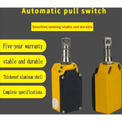 Manual and automatic limit switch LS-LX-S/Z safety cable control one-way rope emergency stop switch manufacturer