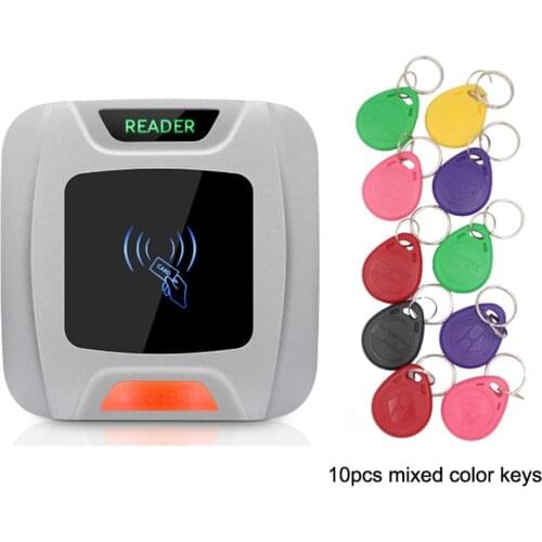 Proximity Card Reader Wiegand 26 Waterproof Card Reader 125Khz Access RFID Slave Reader ID Control Reader Security Card EM