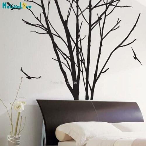 Harsh Winter Tree Wall Stickers Create a Unique Atmosphere From Amazing Decals Self-adhesive Simple Characterization YT5456
