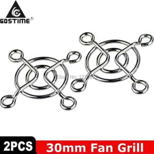 2PCS LOT New Metal Steel 30mm 3cm Fan Protector Finger Guard Grill Net