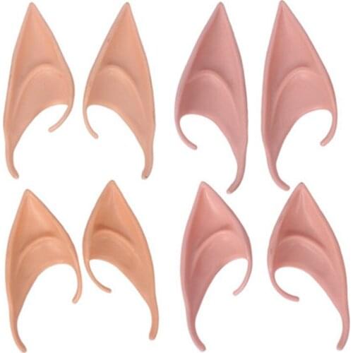 2018 New Costume Party Fairy Elf Pixie Alien Fake Pointed Ears Tips Prop #NE824