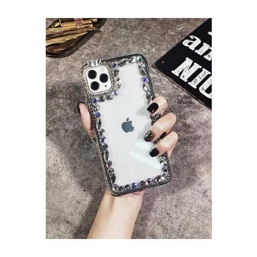 Fashion Color Diamond Rhinestone Case For Samsung A90 5G A50 A70 A80 Cover Bling Glitter Woman luxury Case