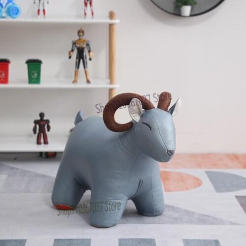 Childrens Sofa Low Stool Creative Animal Elephant Cartoon Household Shoe Changing Stool Small Bench Net Red Cute Stool Pet