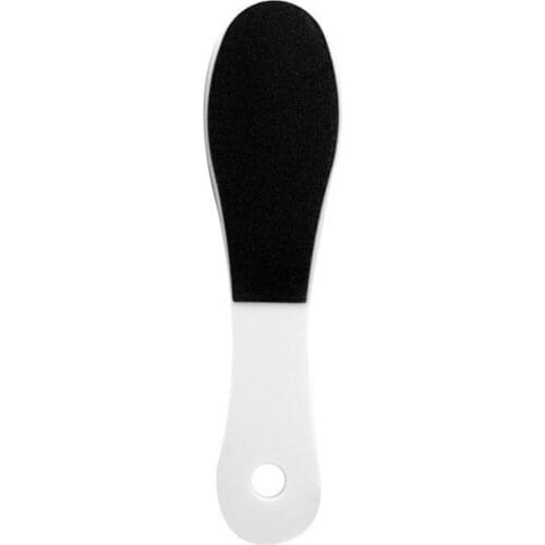 Double-sided Pedicure Foot File Dead Skin Remover Plastic Handle Professional Foot Care Tool File Exfoliating Pedicure