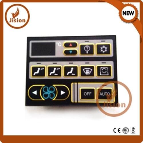 Jision EC210B EC240B EC290B EC360B Excavator Air Conditioner Controller Panel A/C Control Panel 14631179
