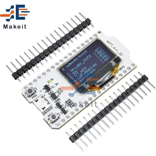 ESP32 Bluetooth WIFI Development Board 0.96 Inch OLED Digital Display CP2102 32M Flash 3.3V-7V For Arduino