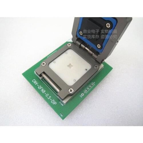 Original KEE IC Test Seat QFN8 3X3 QFN9 QFN10 Burning Programm QFN12 QFN QFN14 QFN Socket Adapte