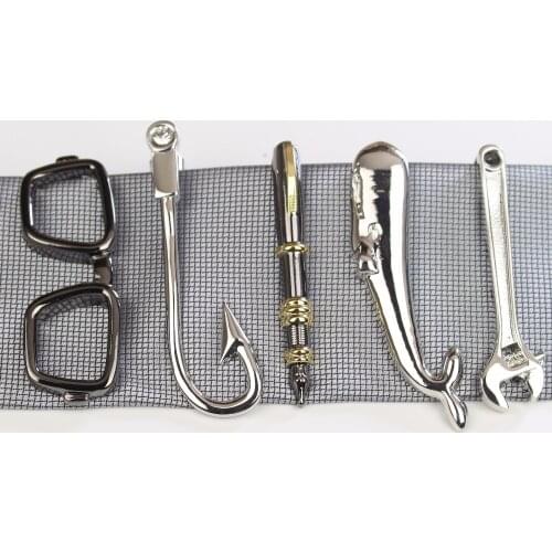 Jewelry Cute Beard Ties Clips Gentlemen Classy Necktie Tie Bar Clasp Clip Pin Anchors Fishhook Feather