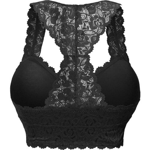 Women Bra Push Up Bralette Lingerie Plus Size Vest Crop Wire Free Bra Large Size Lace Lingerie Sexy Underwear Бюстгальтер Женски