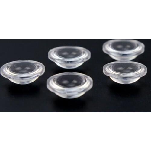 14mm Optical PMMA Plano Convex Lens Acrylic DIY Project Lamp LED Lenses Focal Length 10mm 12mm Condeser Focusing Lentes 5PCS
