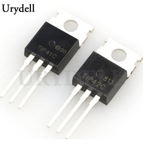 5pcs TIP41C NPN + 5pcs TIP42C PNP TIP41 TIP42 Silicon NPN Power Transistors Darlingtons TO-220 New and Original