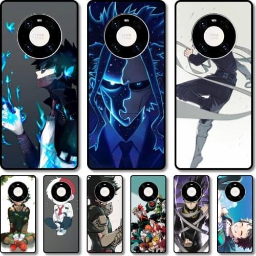 Anime hero Phone Case For Huawei mate 40 30 10 20 40 8 9 Lite Z Pro RS black cell shell