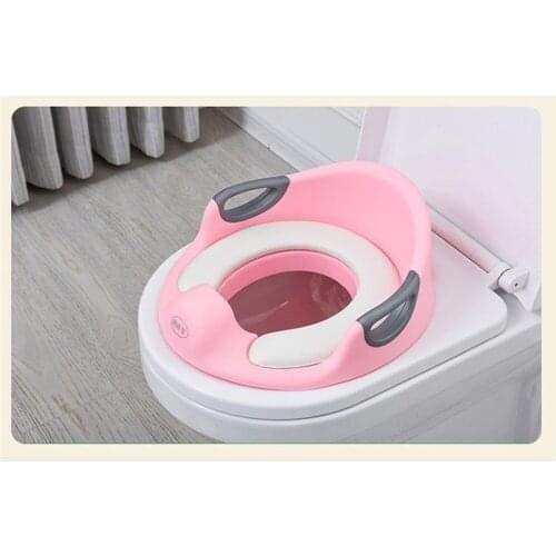 Kids Toilet Seat For Baby Backrest Toilet Trainer For Child blue,white, pink Potty & Seats Toilet Training Potty Training Seat
