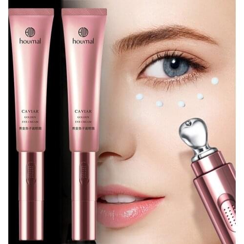 Electric Massager Eye Cream Anti Wrinkles Collagen Eye Serum Roller Massager Eye Patches Anti Puffiness Dark Circles Remove QBMY