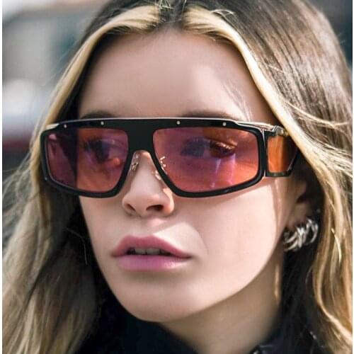 JackJad 2020 Fashion Cool Unique SteamPunk Style Rivet Sunglasses Women ins Popular Brand Design Sun Glasses Oculos De Sol 95573